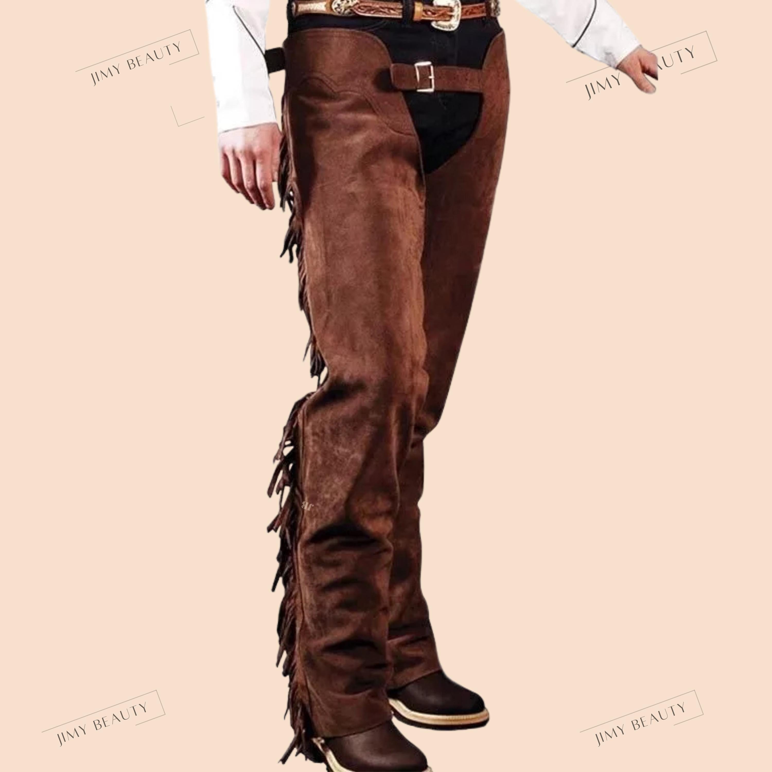 Western Fringe Pants - Etsy