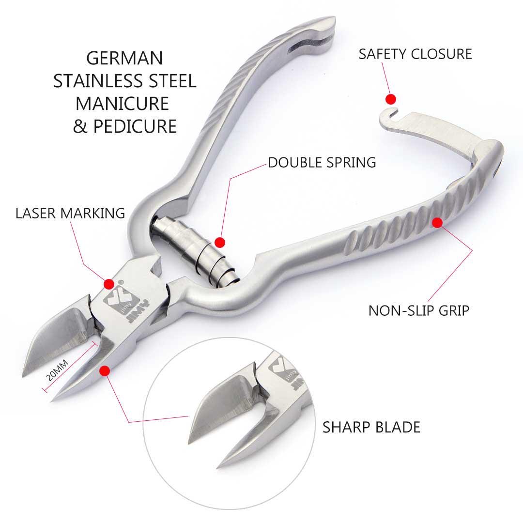 Professioneller Zehennagel-Clipper – Aus Deutsch Edelstahl, Mit Gratis Nagelfeile