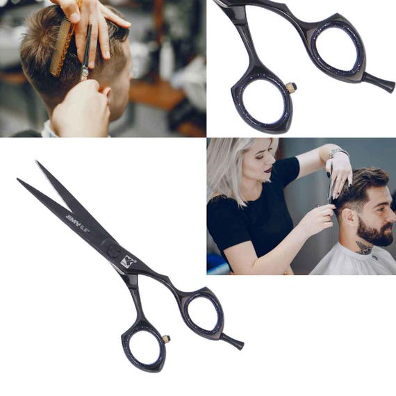 ヘアカットはさみ 理容師 美容師用 6.5インチ サロン用 右利き用