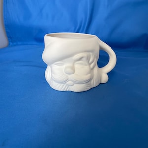 Christmas Mug Santa Claus Paint Your Own Cups Vintage Retro  Style