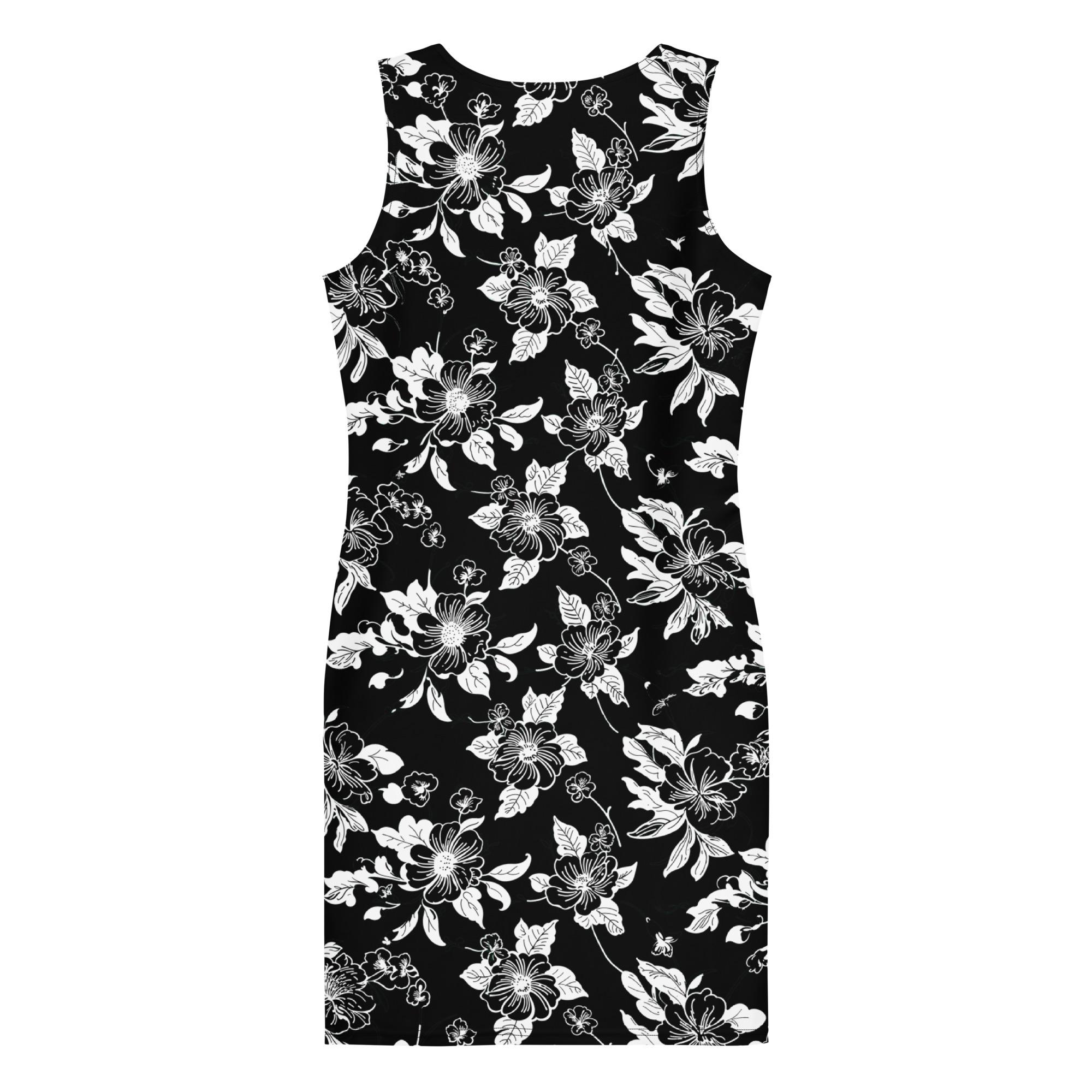 black and white floral bodycon dress Amazon.com: Floerns Girl's Floral Print Spaghetti Strap Bodycon Dress Mesh  Ruched Cami Mini Dress Black and White 8Y: Clothing, Shoes & Jewelry