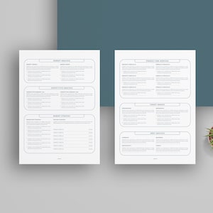 Marketing Plan | Marketing Planner | Marketing Planning Template | Marketing Plan Outline | Marketing Plan Example | Marketing Plan Template