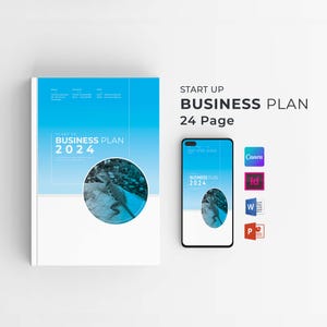 Business Plan Template | Business Plan Canva | Small Business Plan | Startup Business | Business Plan Outline | Business Plan Sample