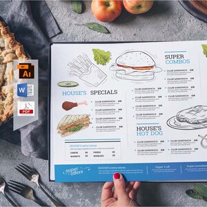 Restaurant Food Menu | Restaurant Menu Template | Restaurant Templates | Restaurant Menu | Menu Design Template | Food Menu Design