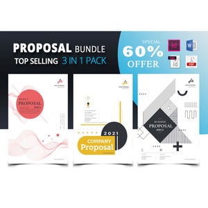 Proposal Bundle | Business Proposal Template | Project Proposal | Proposal Template | Client Proposal | Design Proposal |Proposal Template