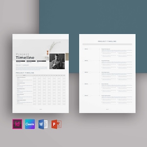 Project Timeline | Project Timeline Template | Project Timeline PowerPoint | Project Planning Timeline | Project Management Timeline