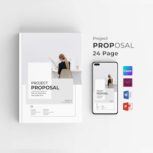 Professional Project Proposal Template | Business Proposal Example | Business Proposal Samples | Project Management Template | Project Plan