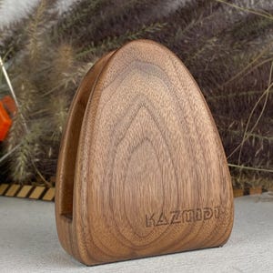 Handcrafted Wooden Napkin Holder: Minimalist Home Decor; 2-3 pcs set is cheaper Walnut
