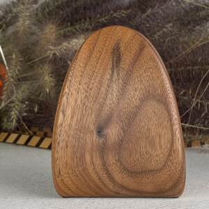 Handcrafted Wooden Napkin Holder: Minimalist Home Decor; 2-3 pcs set is cheaper image 5