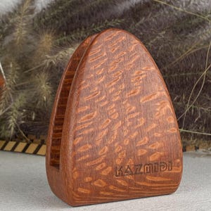 Handcrafted Wooden Napkin Holder: Minimalist Home Decor; 2-3 pcs set is cheaper Leopardwood