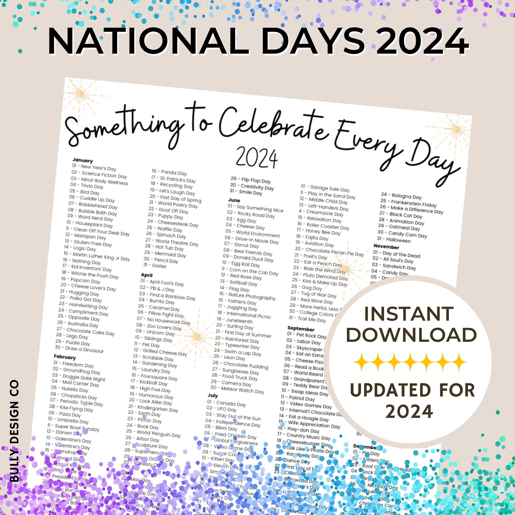 National Bubble Day 2025
