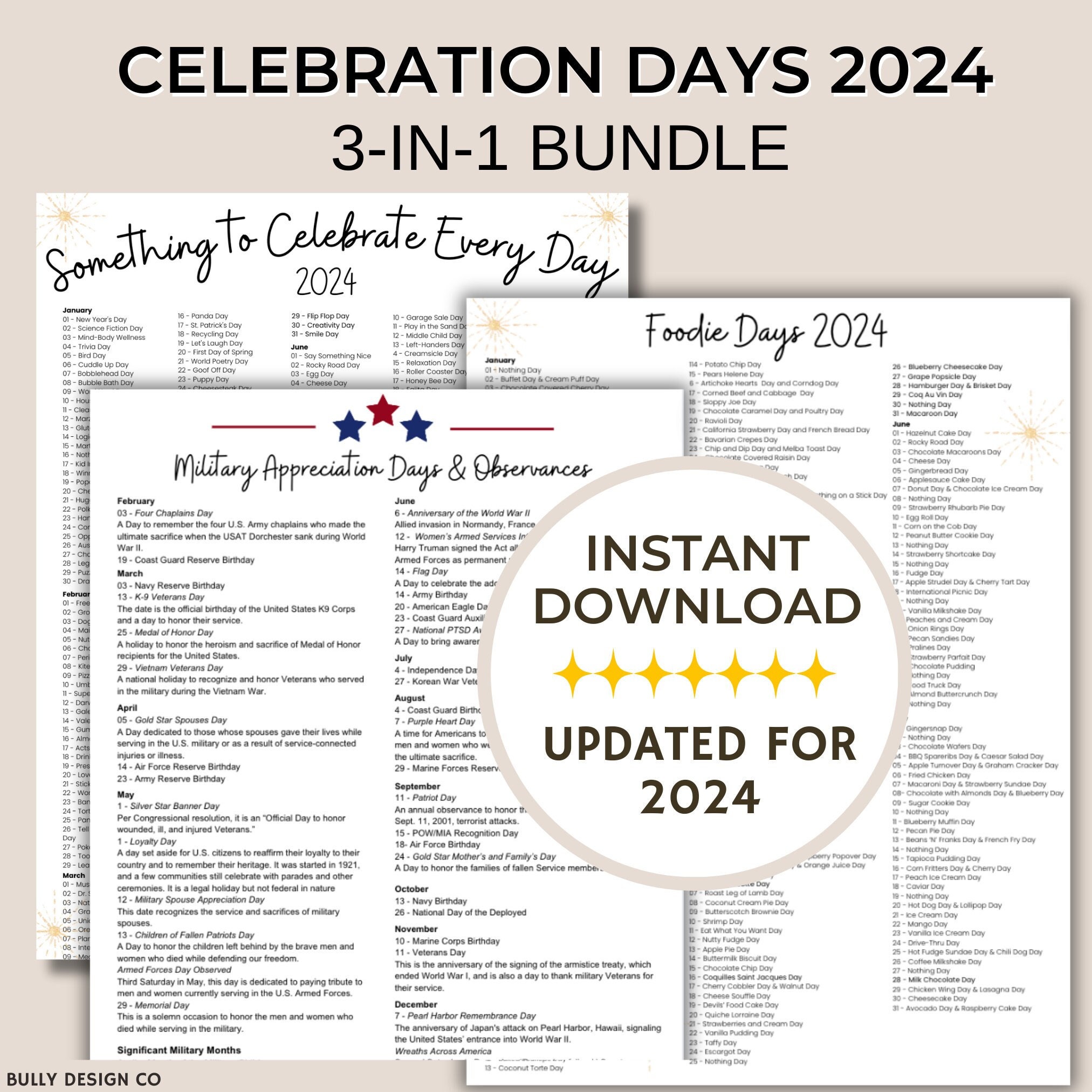 Four Chaplains Day 2025 Calendar
