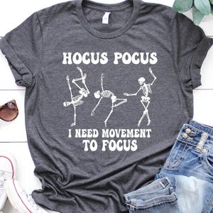 Camiseta de esqueleto divertida, camisetas de Halloween, camiseta de salud mental, camiseta de terapia ocupacional, camiseta de Halloween de terapia ocupacional, camiseta de yoga, regalo para terapeuta