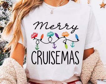 Merry Cruisemas Shirt, Christmas Cruise Shirt, Matching Christmas Cruise, Family Christmas Cruise Shirt, Christmas Family Vacation Tshirt
