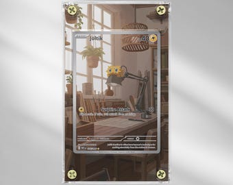 Joltik #116 - White Flare - Pokemon Extended Artwork Protective Card Display Case