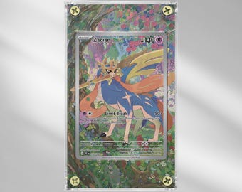 Zacian #100 - Phantasmal Flames - Pokemon Extended Artwork Protective Card Display Case