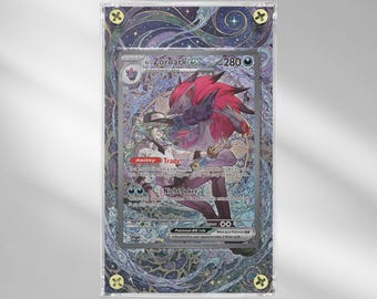 N's Zoroark ex #286 - Ascended Heroes - Pokemon Extended Artwork Protective Card Display Case