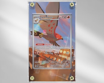 Talonflame #091 - Perfect Order - Pokemon Extended Artwork Protective Card Display Case