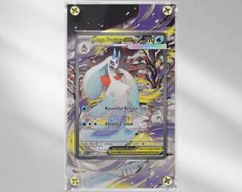 Mega Froslass ex #275 - Ascended Heroes - Pokemon Extended Artwork Protective Card Display Case