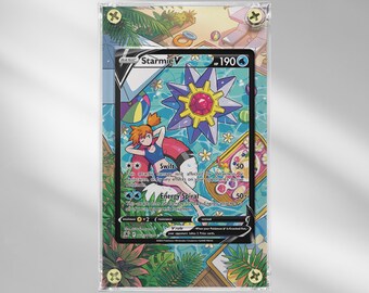 Starmie V TG13 - Astral Radiance - Sword & Shield - Pokemon Extended Artwork Protective Card Display Case
