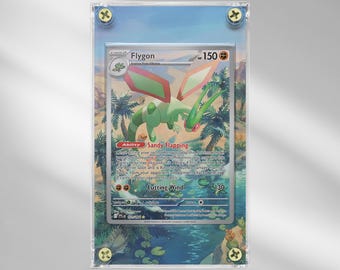 Flygon #101 - Phantasmal Flames - Pokemon Extended Artwork Protective Card Display Case