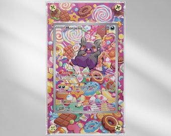 Morpeko #206 - Paradox Rift - Scarlet & Violet - Pokemon Extended Artwork Protective Card Display Case