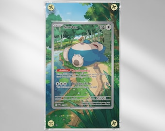 Snorlax 051 - Scarlet & Violet Promos - Pokemon Extended Artwork Protective Card Display Case