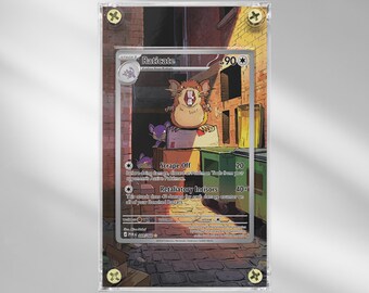 Raticate #099 - Perfect Order - Pokemon Extended Artwork Protective Card Display Case