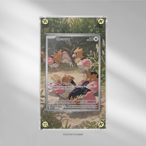 Spearow #151 - Mega Evolução (MEG) - Estojo Protetor para Exibição de Cartas Pokémon com Arte Estendida