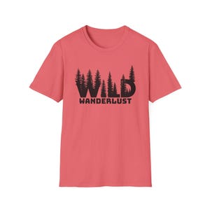 Wild Wanderlust T-Shirt, Adventure Tee, Nature Lover Gift, Travel Apparel, Outdoor Enthusiast Shirt, Hiking Wear