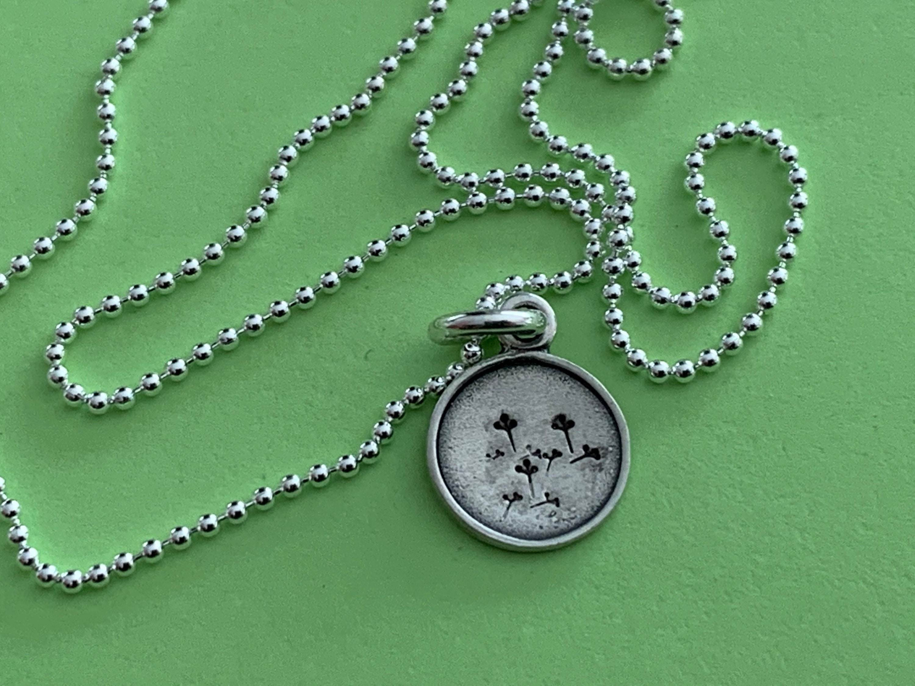 Peaceful shala dandelion necklace sale