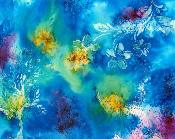 Note Cards 3 pack from Original Watercolor Mixed Media Paintings