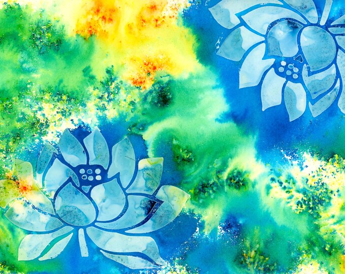 Blank Note Cards pack of 10 Floral Collection #2 Flower Cards