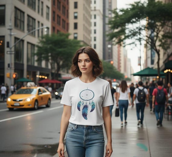 Celestial Dreamcatcher PNG, Watercolor Boho Clipart (Digital Download)