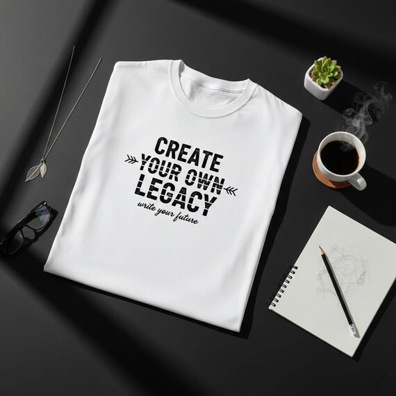 Create Your Legacy PNG: Minimalist Typography Art (Digital Download)