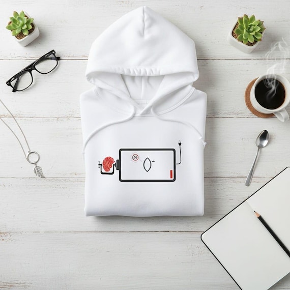 Burnout Brain PNG Clipart: Mental Health Awareness Art (Digital Download)