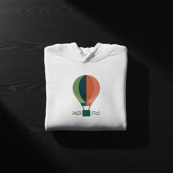 Abstract Hot Air Balloon PNG: Boho Nursery Art (Digital Download)