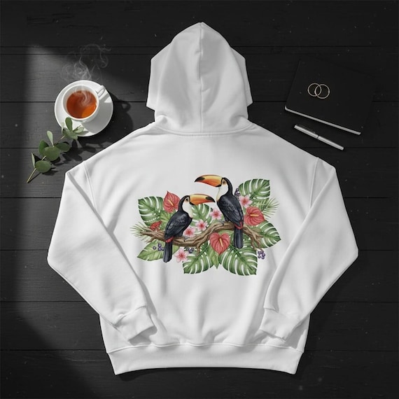 Watercolor Toucan PNG | Tropical Jungle Bird Print (Digital Download)