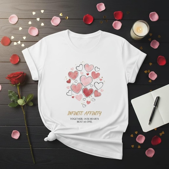Watercolor Hearts PNG, Romantic Valentine's Day Sublimation (Digital Download)