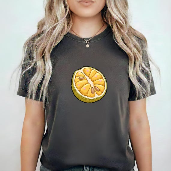 Kawaii Jackfruit Slice PNG - Tropical Pop Art Design (Digital Download)