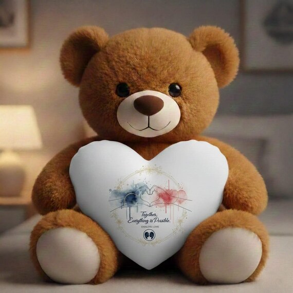 Watercolor Hands Heart PNG | Valentine's Day Love Quote (Digital Download)