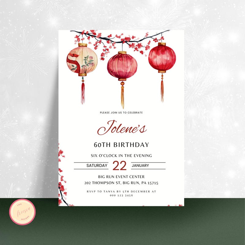 Chinese Invitation - Etsy