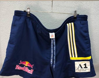 Vintage Adidas by Descente All White Shorts Trefoil Logo Adidas