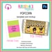 Popcorn Label Blank Template, Sucker Template, Candy Table Template ...