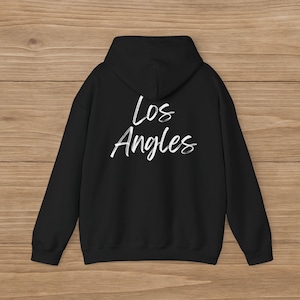 Los Angeles Hoodie: Unisex Cotton-Blend LA Streetwear Pullover