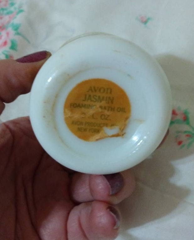 Vintage Avon Salt and Pepper Shaker Yellow Flowers and Yellow Lid