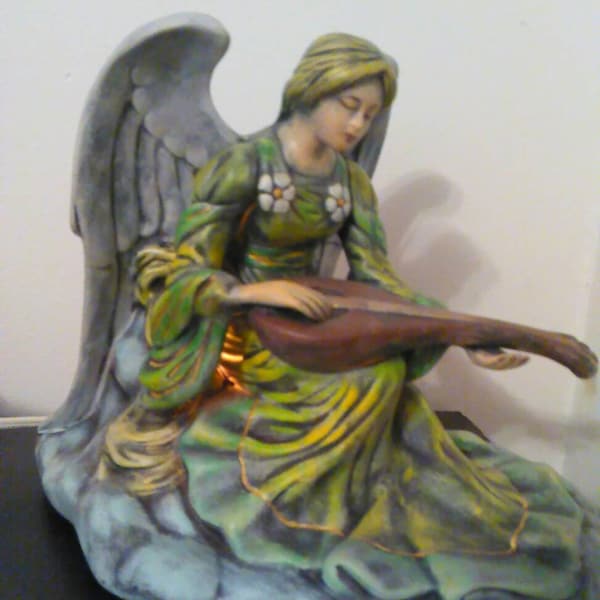 Guardian Angel Lamp Etsy