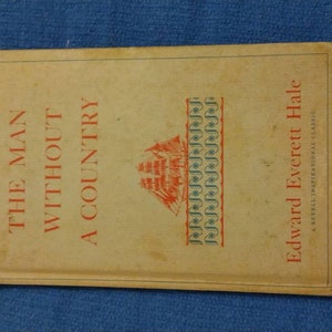 Vintage small hardback book The Man Without A Country