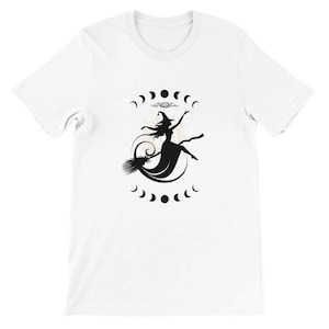 Celestial Crescent Moon T-Shirt, Gold and Black Minimalist Design, Elegant Lunar Shirt, Stylish and Comfortable, Perfect for Casual Occasion
