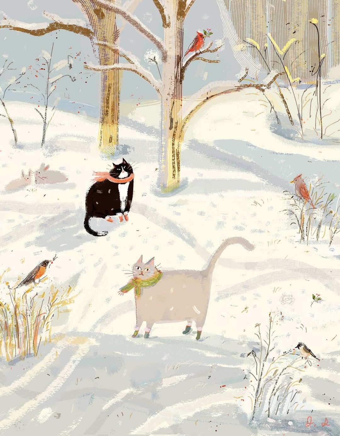 立体・オブジェ Winter journey - vintage cats ver.2 il_1080xN.3581859396_es5i.jpg